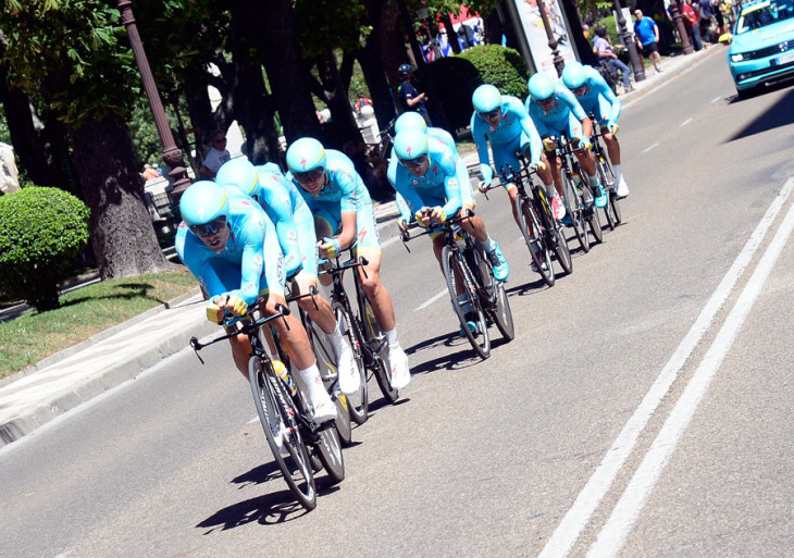 A Astana lidera a Vuelta a Burgos