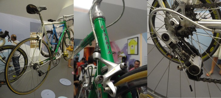 Bicicleta francesa Lieberia,personalizada para a  equipe RMO, utilizada por Mauro Ribeiro no Tour de France de 1991