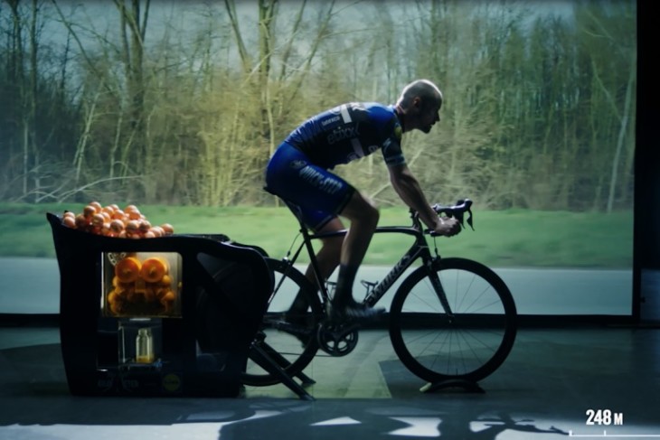 Tom Boonen e 1 km para produzir sujo de laranja, o desafio da Lidl para a temporada de clássicas belgas