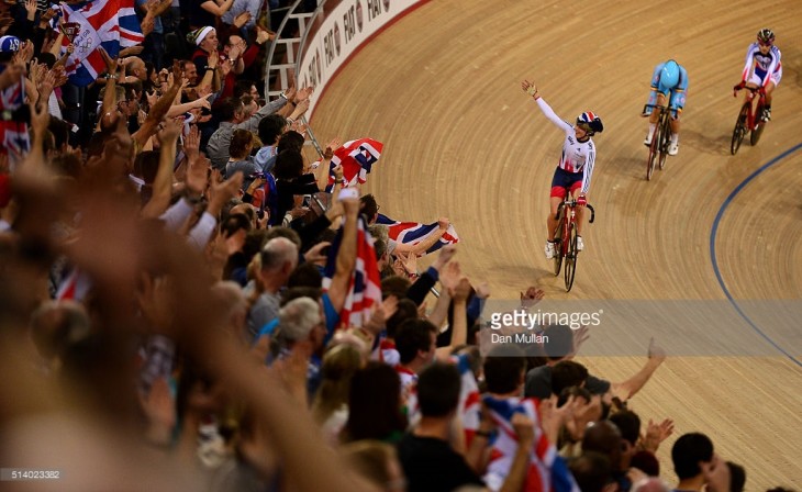  during Day Five of the UCI Track Cycling World Championships at Lee Valley Velopark Velodrome on March 6, 2016 in London, England.