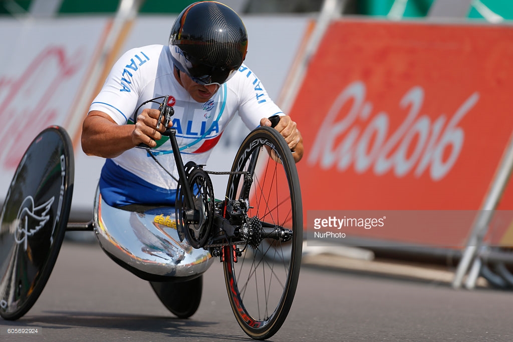 Alex Zanardi conquista 15 anos depois do seu grave acidente a 3 medalha de ouro - foto: Getty Images