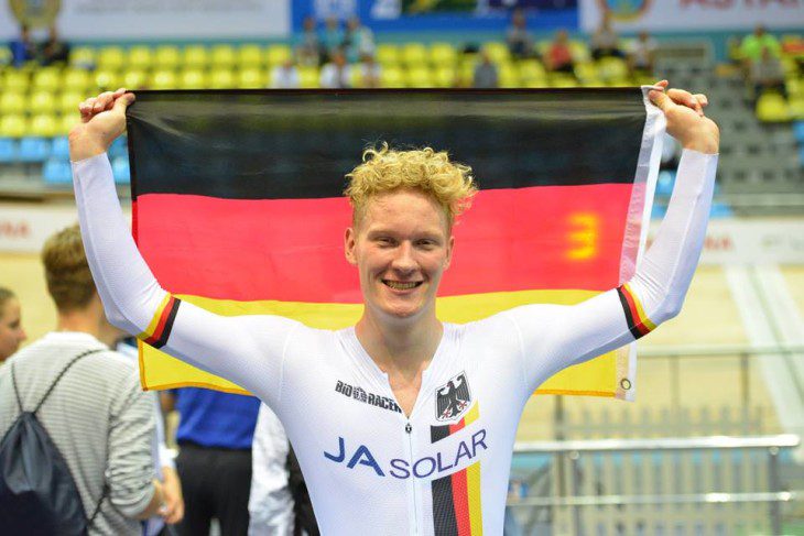 Leo Appelt medalhista de ouro na Perseguição Individual foto© UCI