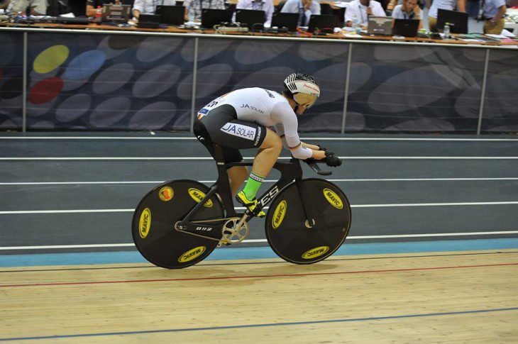  Sophie Pauline Grobosch  quebra o recorde para os 500 m contra-relógio 