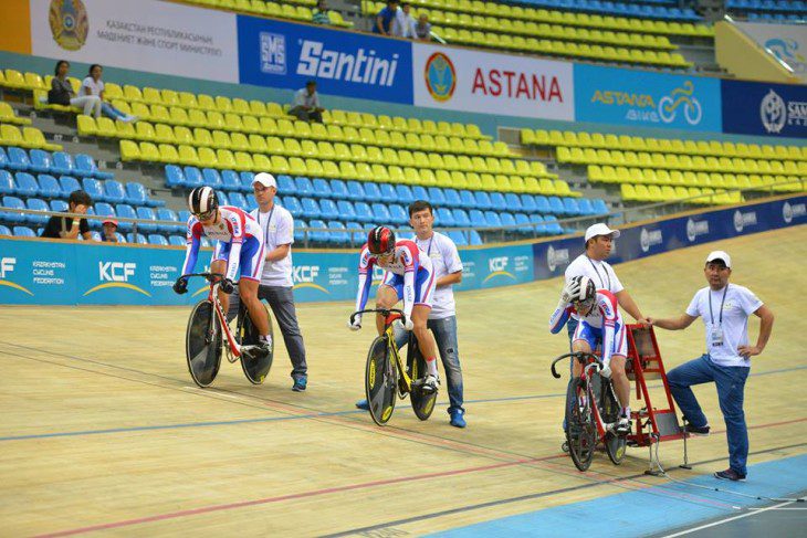 Sergei Isaev, Alexey Nosov, Alexandr Vasukhno  são os novos recordistas da velocidade por equipes