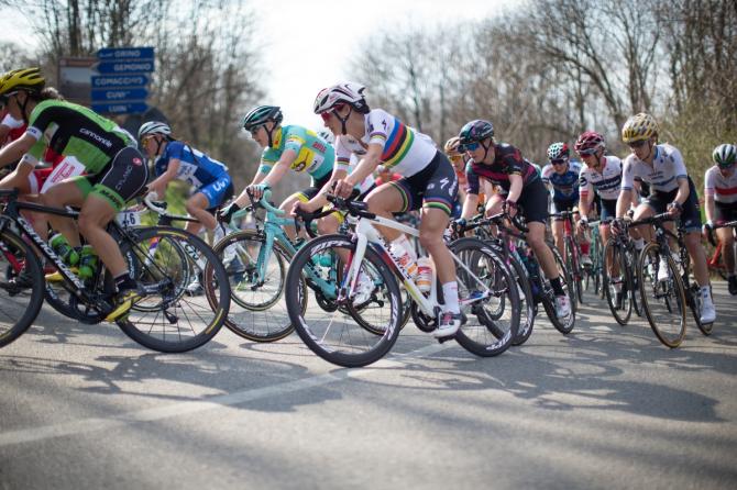 Lizzie Armitstead - Trofeo Binda strada  foto Velofocus